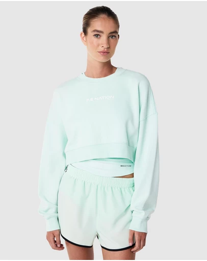 P.E Nation - Namedrop Crop Sweat
