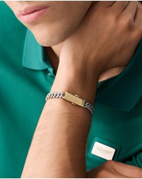 Aston Martin - UCD Rhodium & Yellow Gold-Tone Chain Bracelet