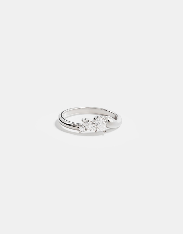 By Charlotte - Crystal Wings Ring
