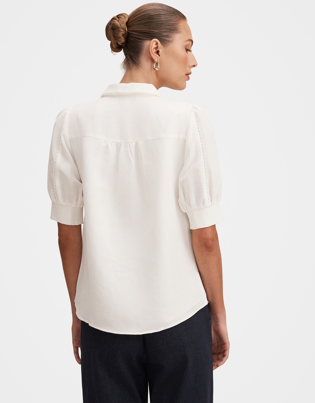 Forever New - Finley Trim Detail Blouse