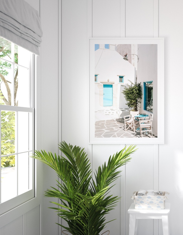 LEGGERA - Perfect Corners of Mykonos Print