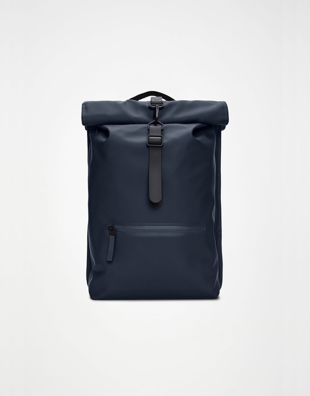 RAINS - Rolltop Rucksack Navy