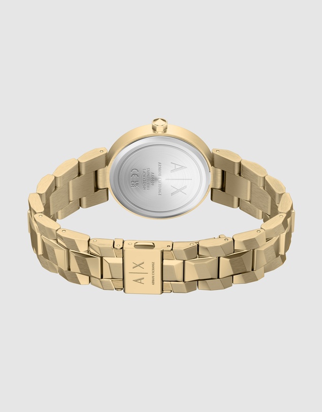 Armani Exchange - Gold Tone Analogue Watch