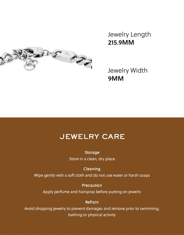 Fossil - Drew Two Tone Bracelet