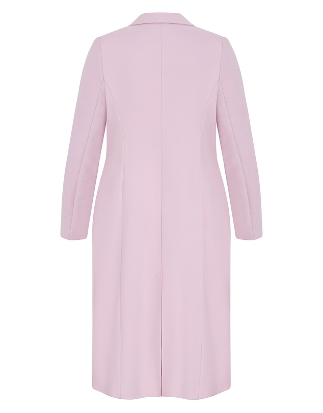 City Chic - Keira Longline Melton Coat
