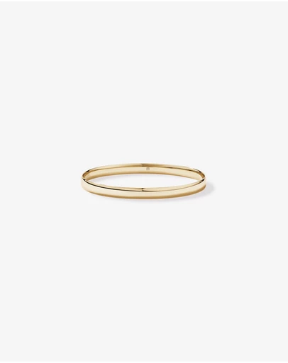 Michael Hill - Bold Oval Bangle in 18kt Gold Vermeil