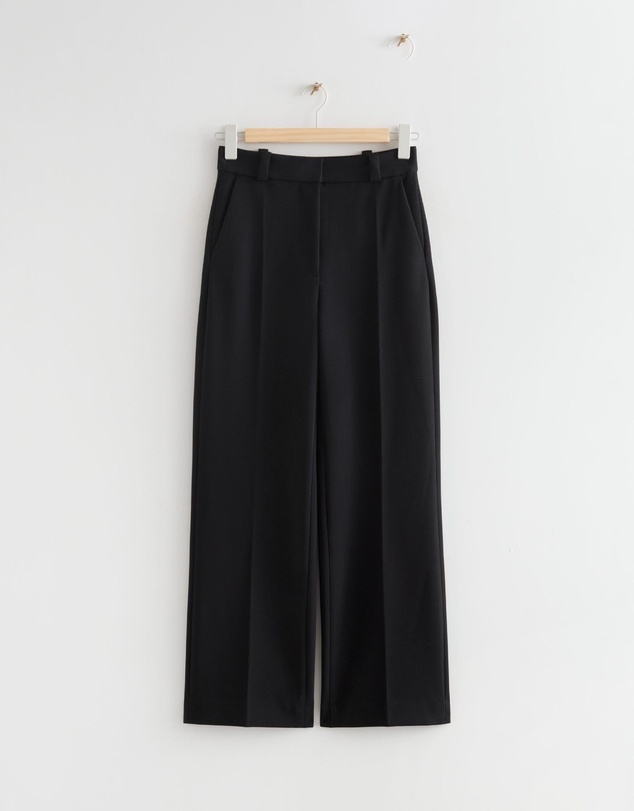 & Other Stories - Wide Press-Crease Trousers