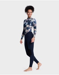 Roxy - Womens 3/2mm Swell Natural Back Zip Wetsuit