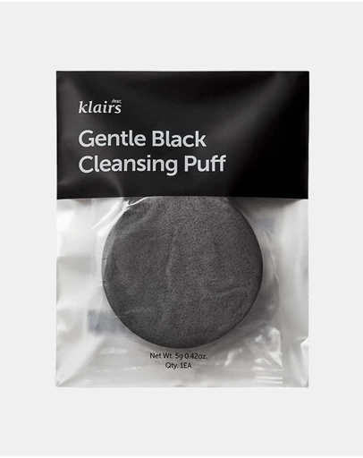 Dear Klairs - Gentle Black Cleansing Puff