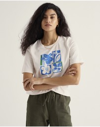 Seasalt - Seasalt Cornwall White Copseland T-Shirt