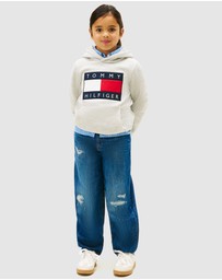 Tommy Hilfiger - Heritage Flag Badge Terry Hoodie - Kids