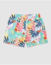 Boardies - Boardies Miami Green Mid Length Swim Shorts