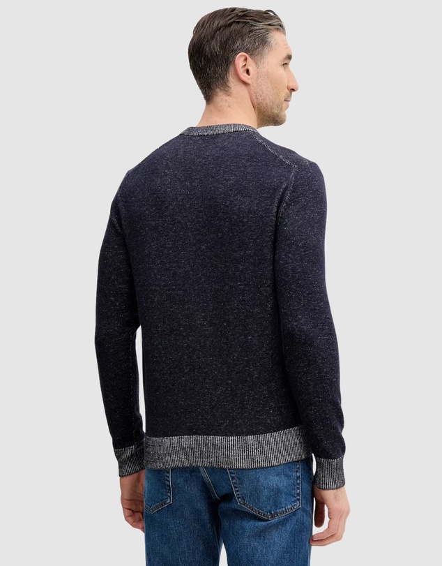 GUESS - Jack Cotton Box Logo Sweater