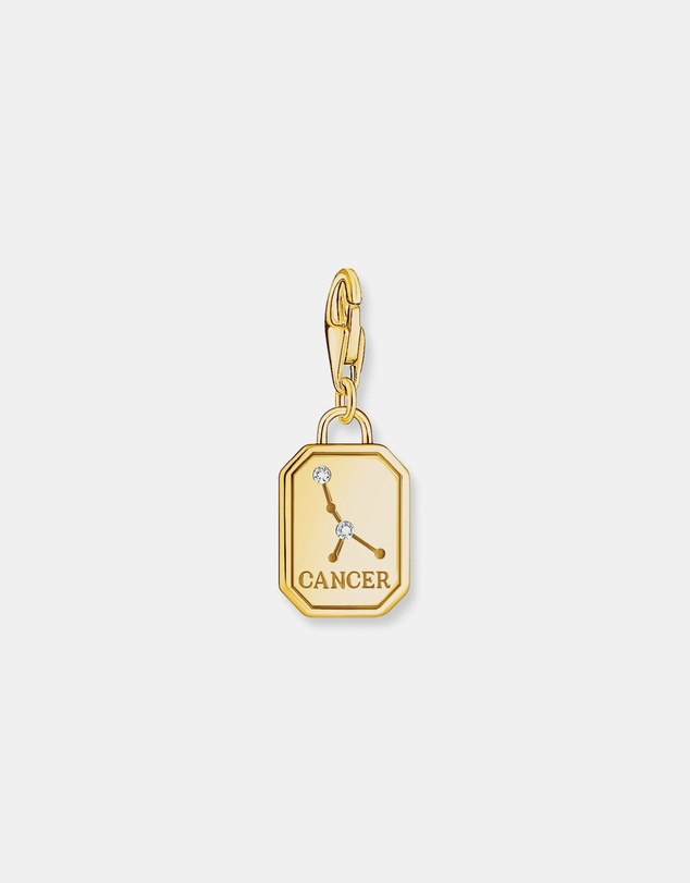 THOMAS SABO - Charm Pendant Cancer Zodiac Sign Gold