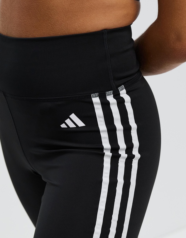 adidas Performance - Training Essentials 3-Stripes High-Waisted Short Leggings