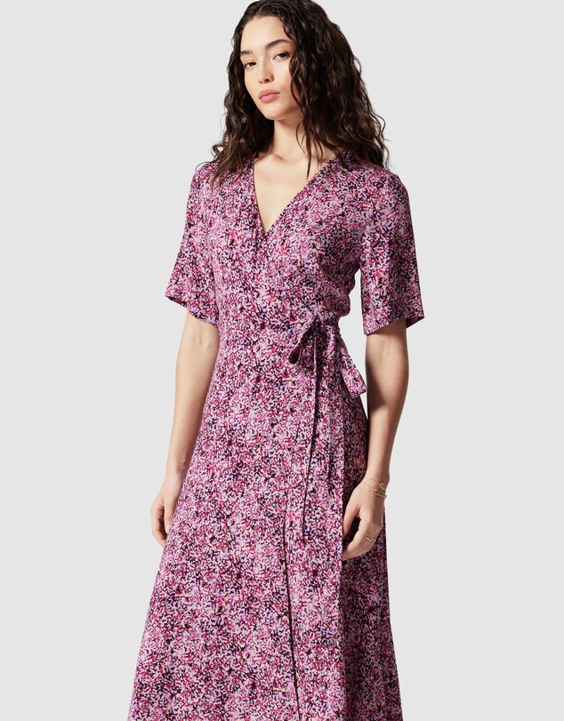 & Other Stories - Wrap Midi Dress