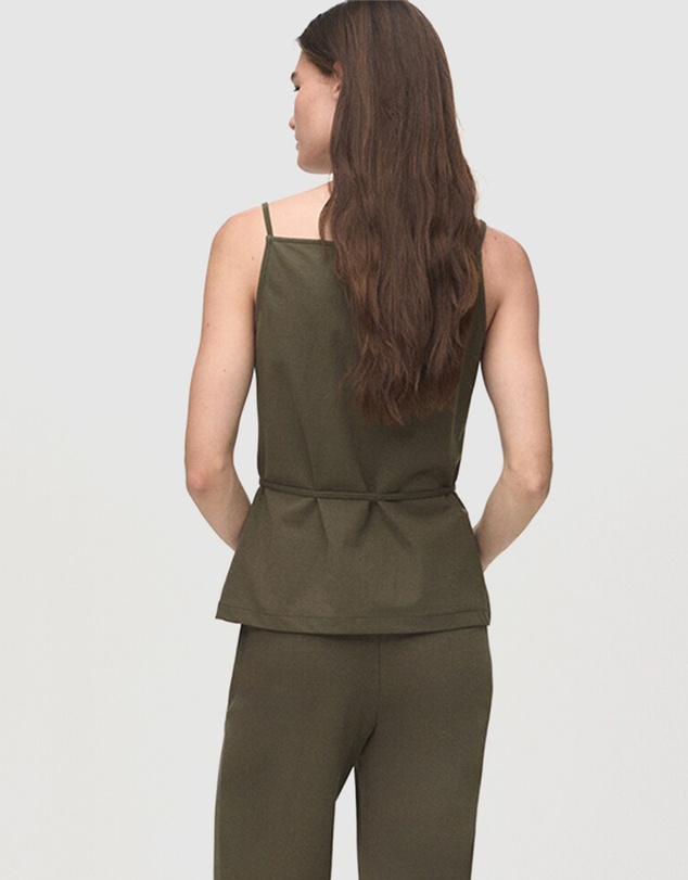 M.N.G - Cotton Top With Waist Tie