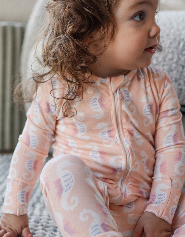 Kynd Baby - Essential Onesie in Seahorse