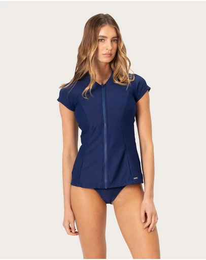 Baku Swimwear - Rococco Short Sleeve Rash Vest