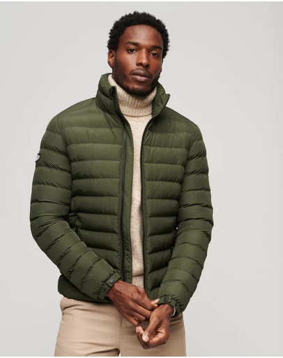 Superdry - Fuji Printed Padded Slim Fit Jacket
