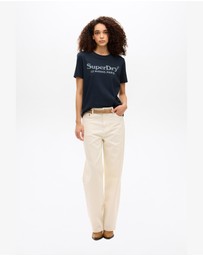 Superdry - Venue Metallic Graphic Tee