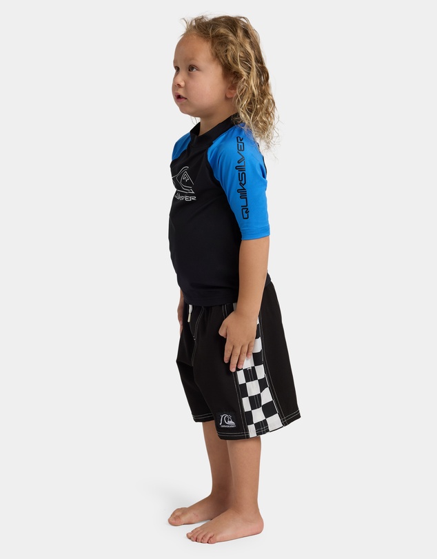 Quiksilver - Boys 2 to 7 On Tour Short Sleeve Rashguard