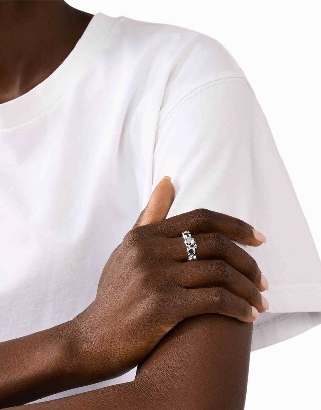 Diesel - Silver Tone Ring