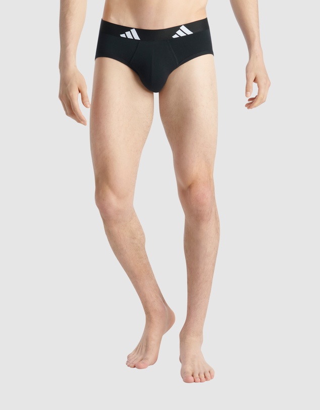 adidas Sportswear - 2 Pack Active Flex Cotton Body Brief Underwear