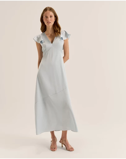 Review - Montreal Flounce Sleeve Dress