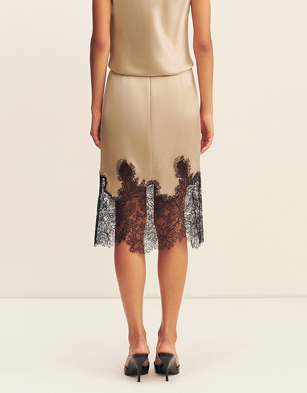 Shona Joy - Lucia Lace Midi Skirt