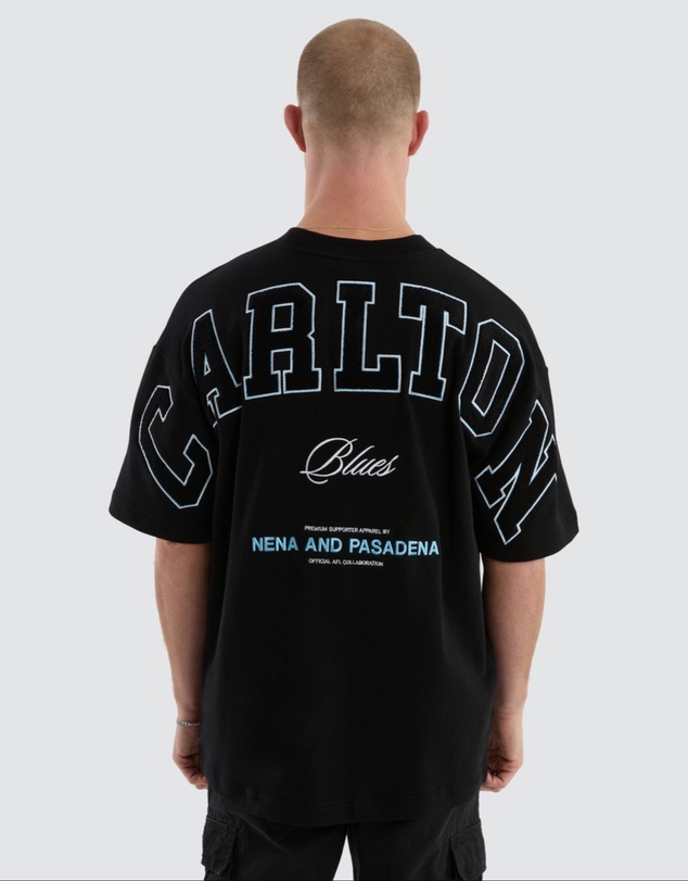Nena & Pasadena - Carlton Stadium Loopbk Tee