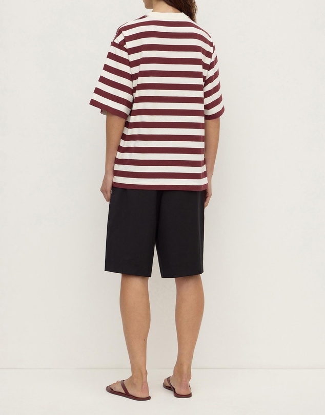 Assembly Label - Arla Cotton Stripe Short Sleeve Tee