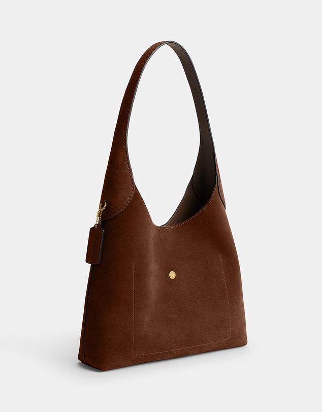 Coach - Suede Brooklyn Shoulder Bag 28