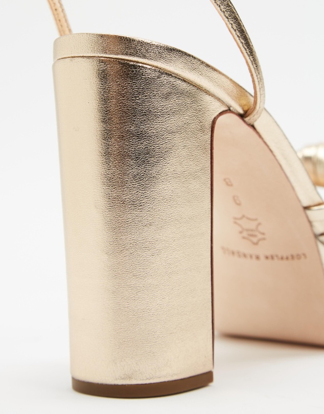 Loeffler Randall - Rivka Leather Knot Platform Sandals