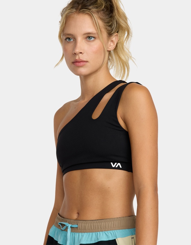 RVCA - Womens VA One Sholder Sports Bra