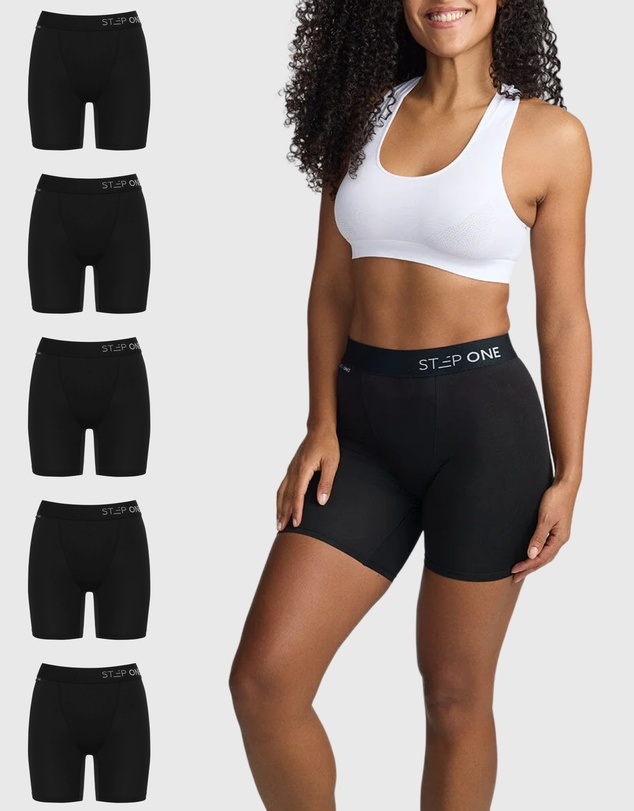STEP ONE - Women's Body Shorts 5 Pack - Tap Shoe