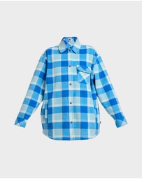 Quiksilver - Womens Camp Queen Polar Fleece Long Sleeve Shirt