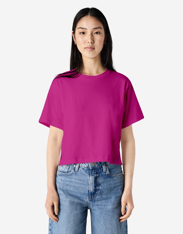 American Apparel - Women's Fine Jersey Boxy T-Shirt