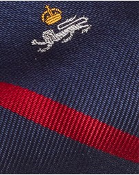 Polo Ralph Lauren - ICONIC EXCLUSIVE - Striped Silk Repp Narrow Club Tie