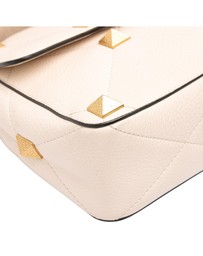 Pre-Loved by Azura Reborn - Pre-Loved Large Grained Calfskin Roman Stud Satchel