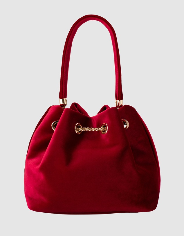 Olga Berg - Margie Velvet Pouch