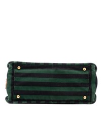 Pre-Loved by Azura Reborn - Pre-Loved Canvas Canapa Righe Striped Satchel
