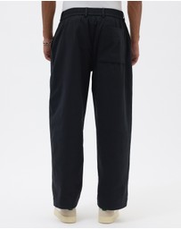 AERE - Organic Cotton Barrel Leg Pants