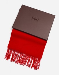 Ozwear Connection Uggs - Ugg 100% Wool Scarf Red