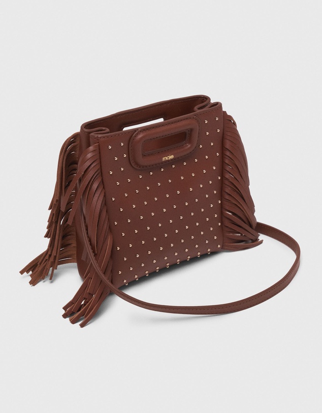 Maje - Mini Dots Studs Handbag
