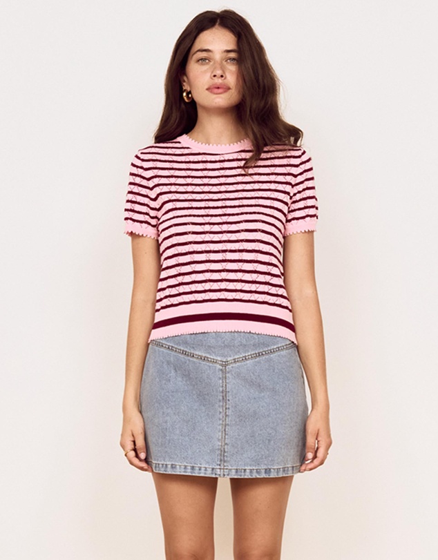 MINKPINK - Calla Knit Tee