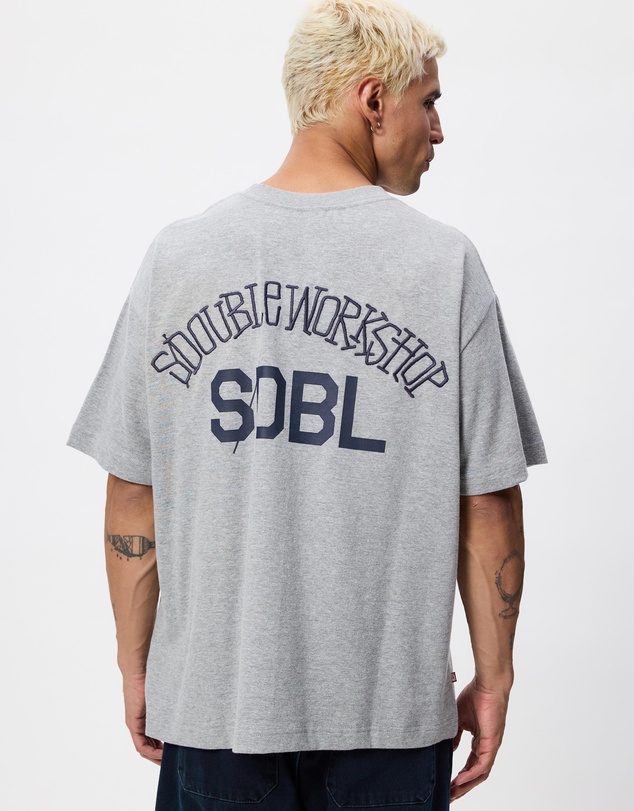 S Double - Team Heavyweight Pocket T-Shirt
