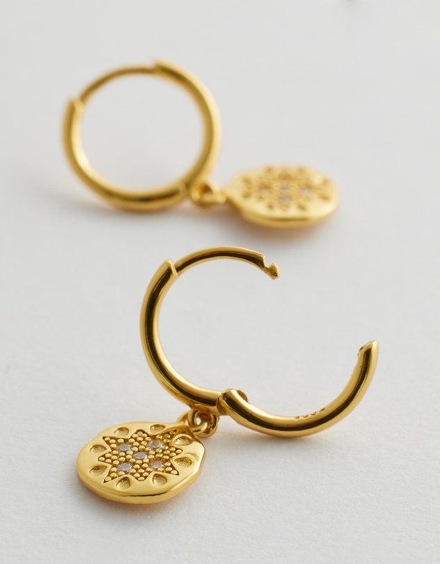 Native Sol - Seraphis Huggie Earrings
