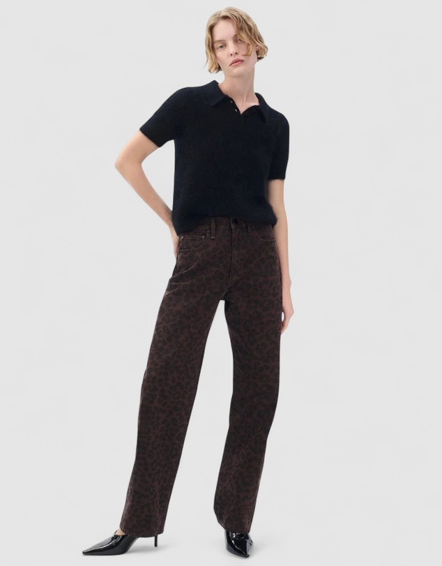 rag & bone - Shea Full Relaxed Straight Jeans