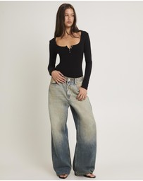 Insight - Rez Maxi Baggy Denim Jeans